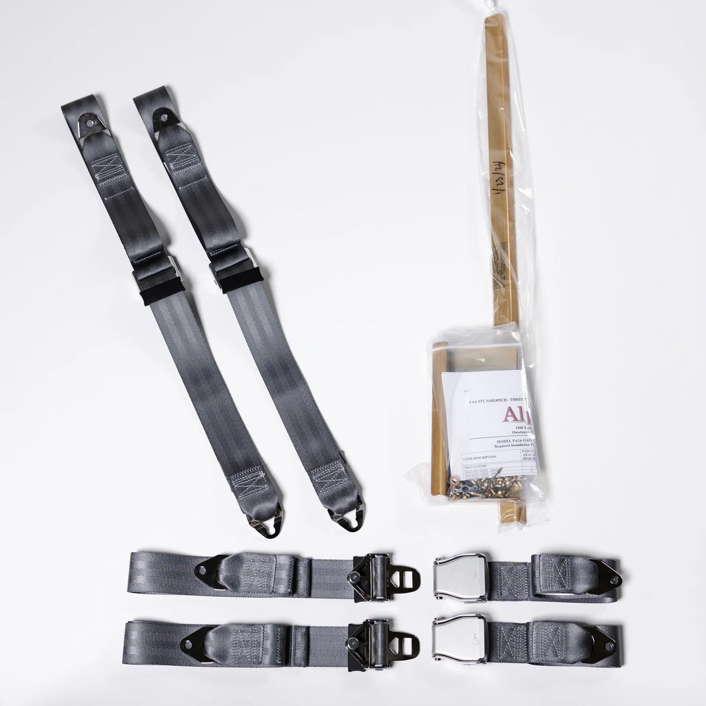 Piper PA24/30/39 Front Shoulder Harness STC