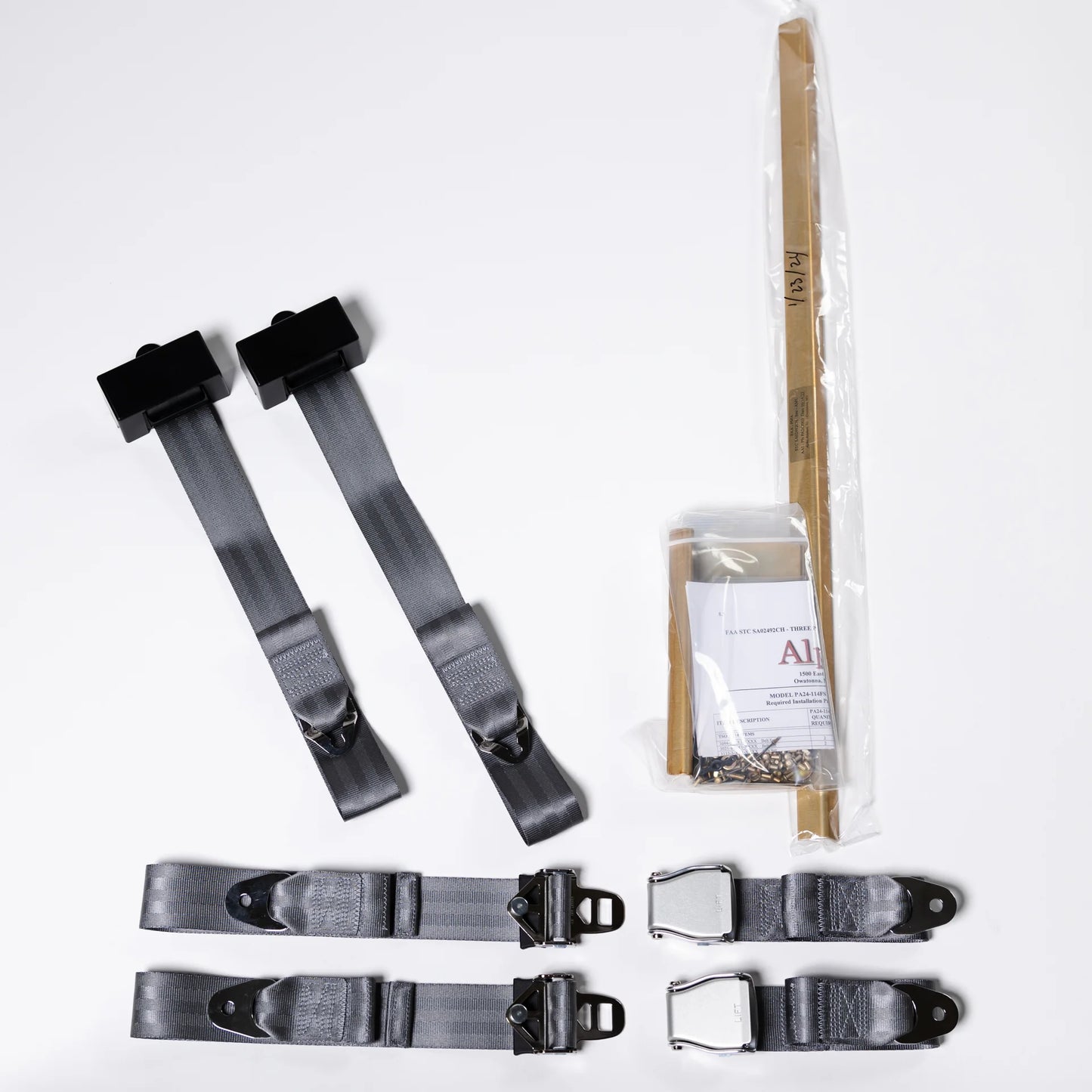 Piper PA24/30/39 Front Shoulder Harness STC