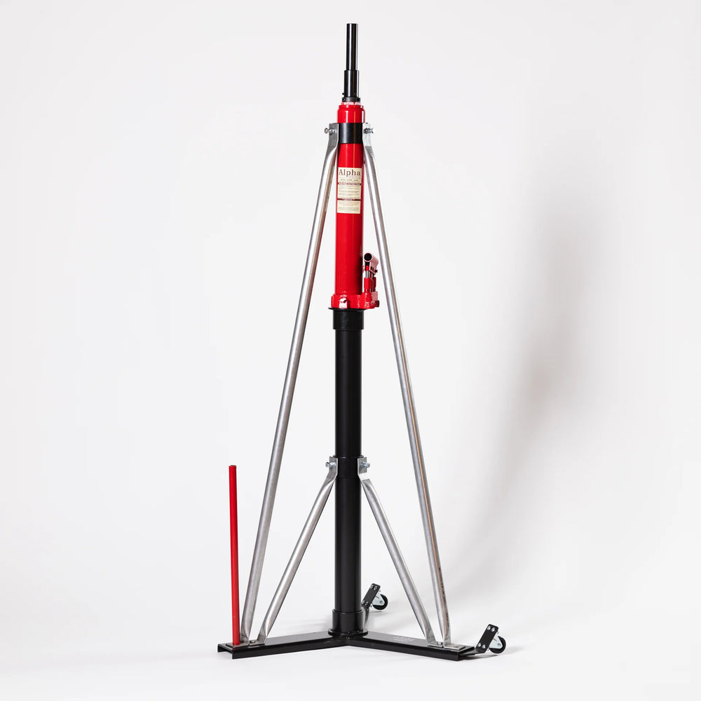 Red alpha aviation 8 ton jack