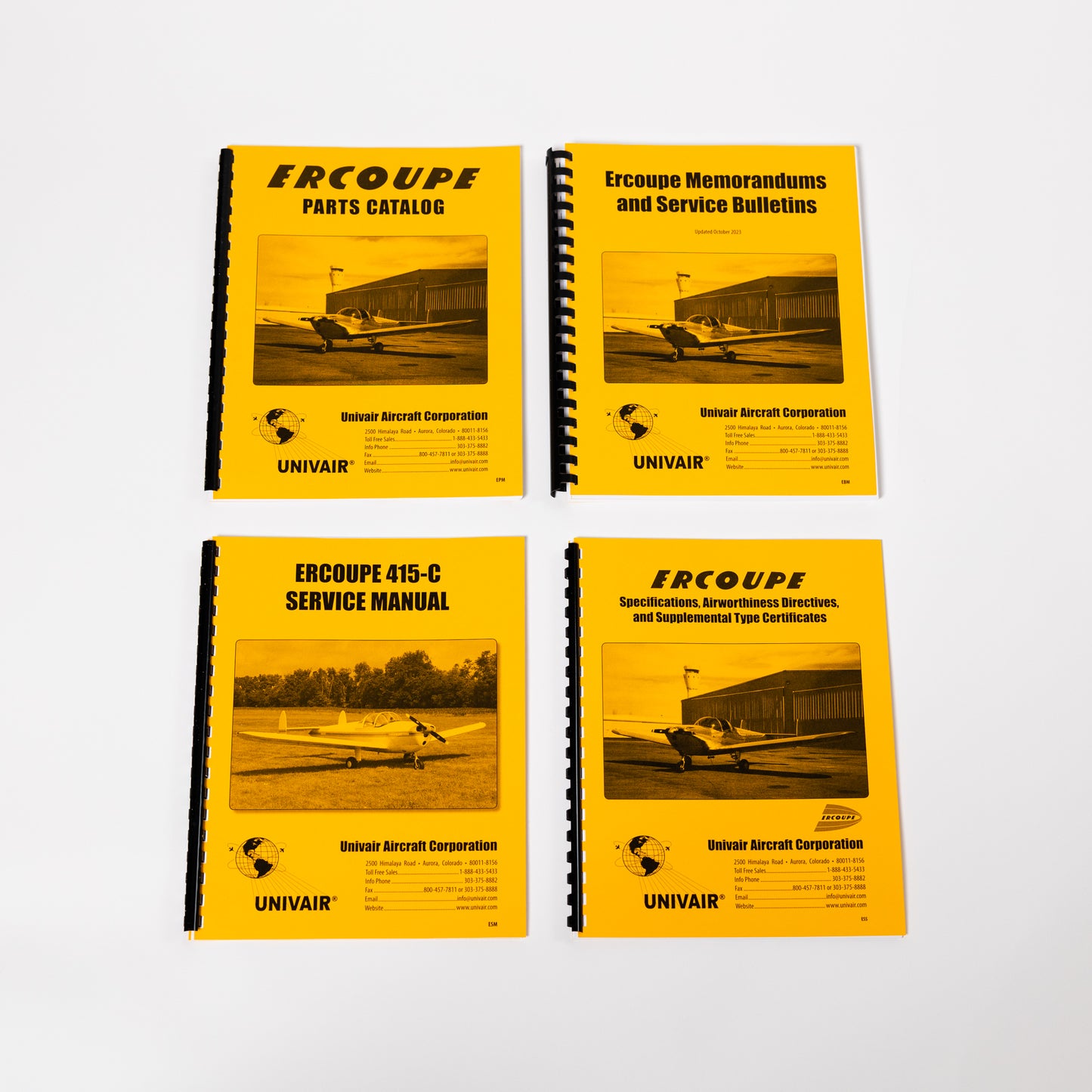 
                  
                    Ercoupe Manuals
                  
                