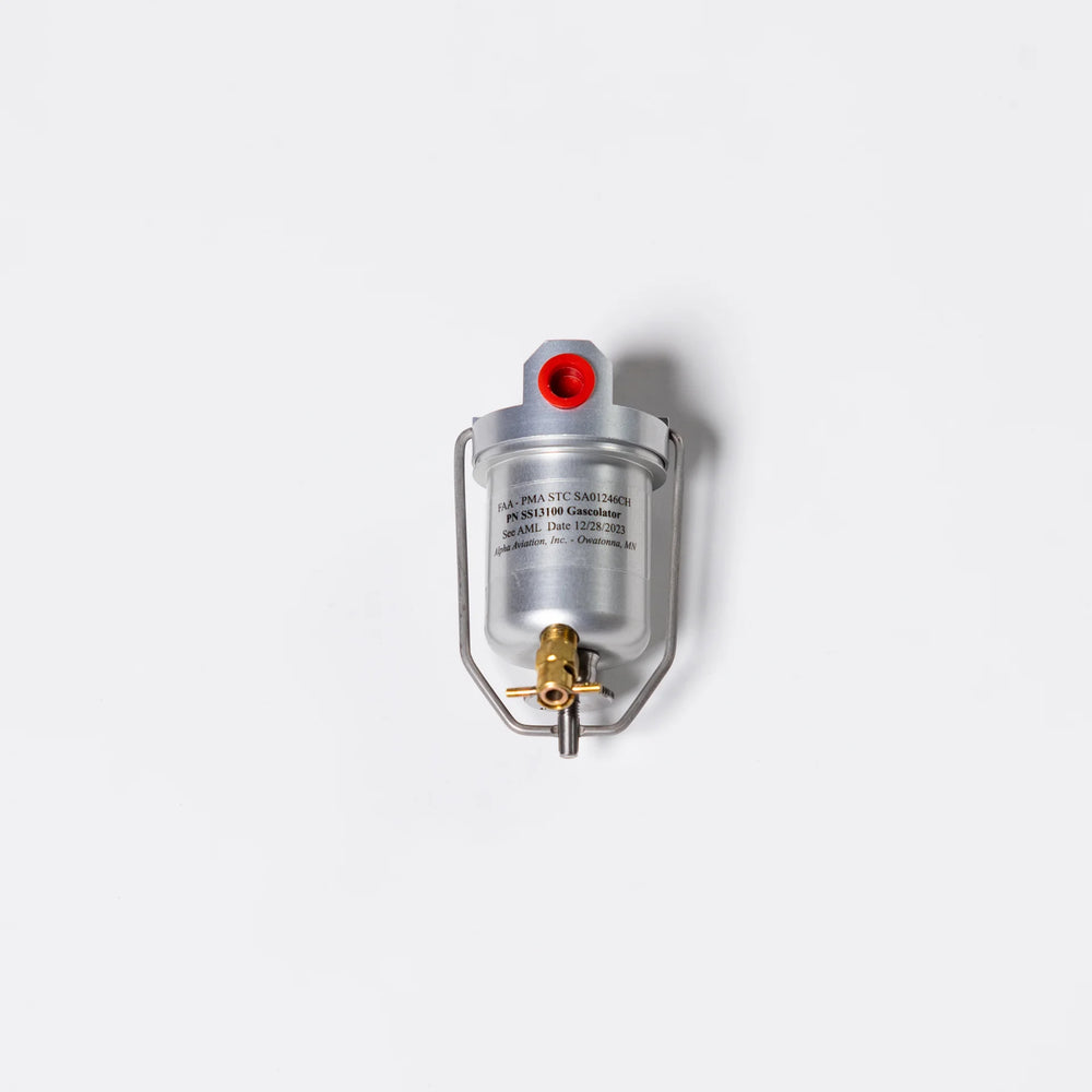 Ercoupe Metal Bowl Gascolator Conversion