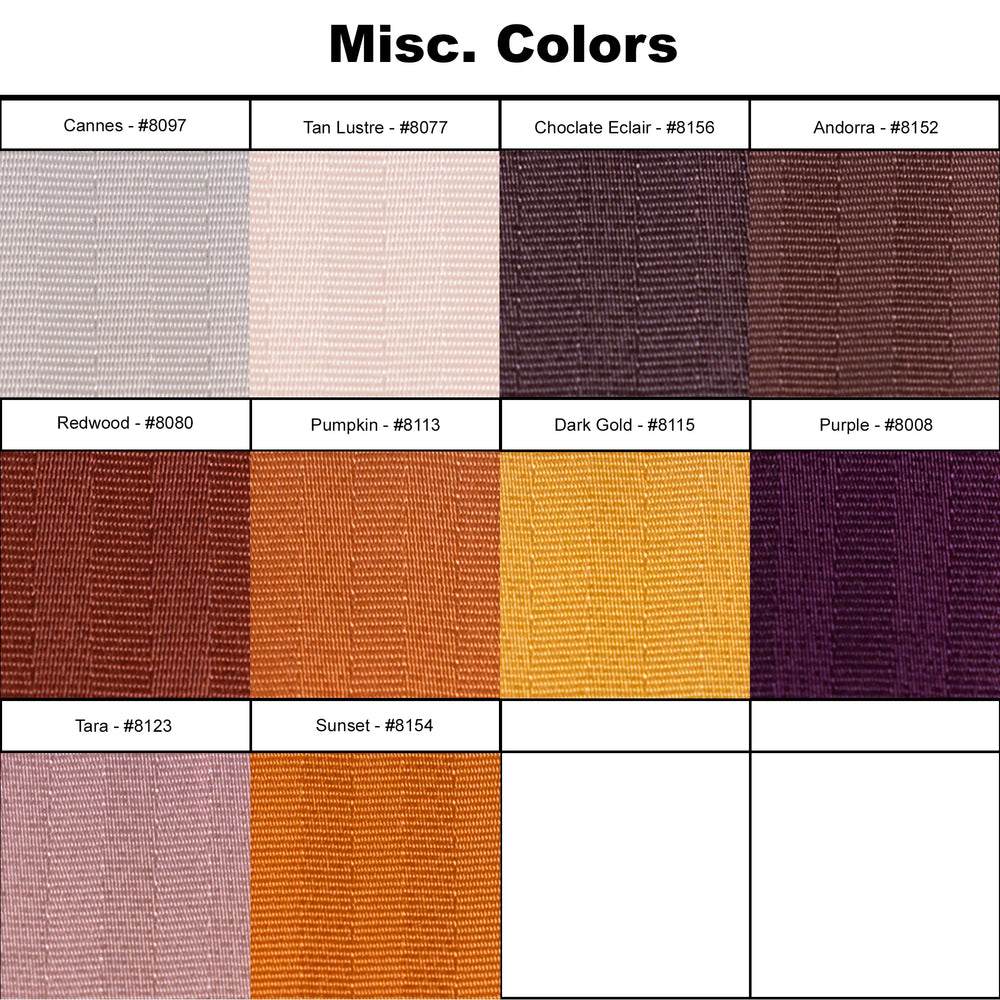 
                  
                    Belt Color Swatch Options
                  
                
