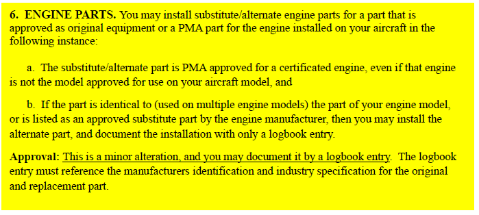 
                  
                    FAA-PMA Electric Fuel Transfer Pump Substitution
                  
                